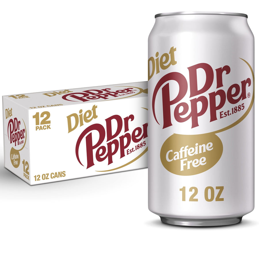 Caffeine Free Diet Dr Pepper Soda X7